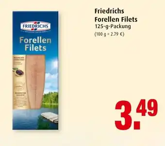 Markant Friedrichs Forellen Filets 125g Angebot