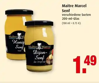 Markant Maitre Marcel Senf 200ml Angebot