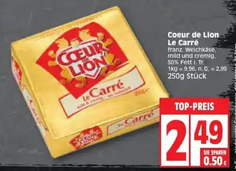 Edeka Coeur de Lion Le Carré 250g Angebot