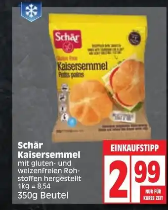 Edeka Schär Kaisersemmel 350g Beutel Angebot