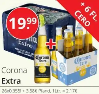 Sagasser Corona Extra 26x0,355 L Angebot