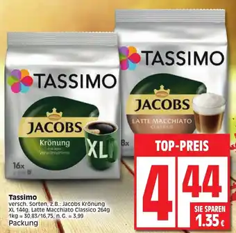 Edeka Tassimo Packung Angebot