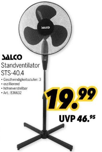 MEDIMAX SALCO Standventilator STS-40.4 Angebot