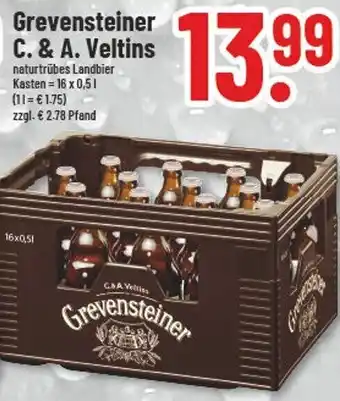 trinkgut Grevensteiner C. & A. Veltins 16x0,5 L Angebot