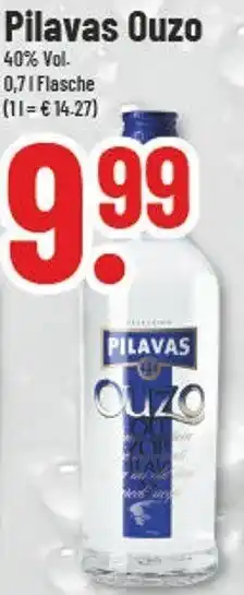 trinkgut Pilavas Ouzo 0,7 L Flasche Angebot