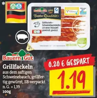 NP Discount Bauern Gut Grillfackeln 100g Angebot