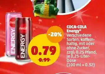 PENNY Coca Cola Energy Angebot