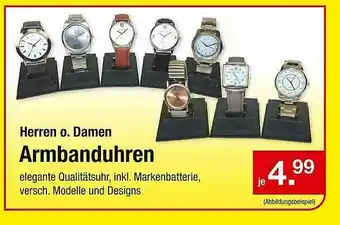 Zimmermann Herren O. Damen Armbanduhren Angebot