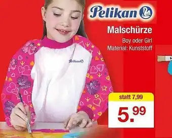 Zimmermann Pelikan Malschürze Angebot