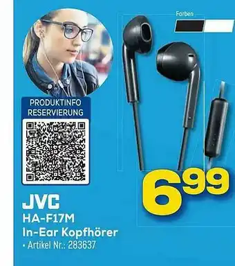 Euronics Berlet Jvc Ha-f17m In-ear Kopfhörer Angebot