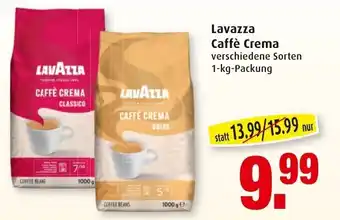 Markant Lavazza Caffè Crema 1 kg Angebot