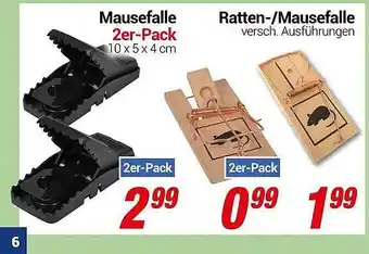 CENTERSHOP Mausefalle Angebot