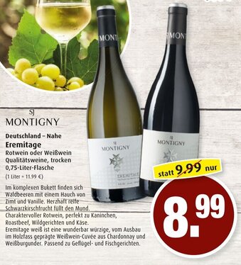 Markant Sj Montigny Deutschland Nahe Eremitage 0,75L Angebot