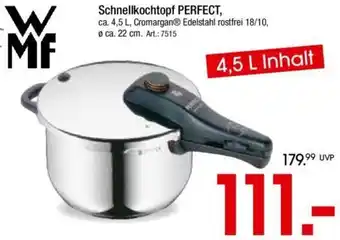 Zurbrüggen WMF Schnellkochtopf PERFECT Angebot