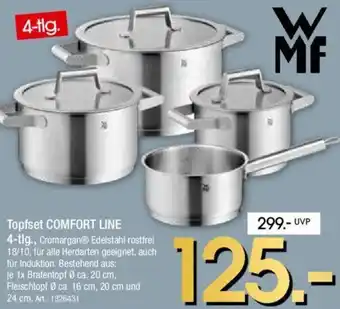 Zurbrüggen WMF Topfset COMFORT LINE 4-tlg., Angebot