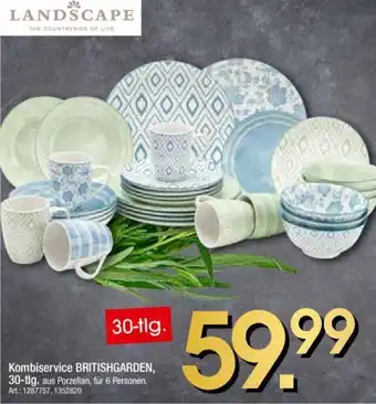 Zurbrüggen LANDSCAPE Kombiservice BRITISHGARDEN, 30-tlg. Angebot