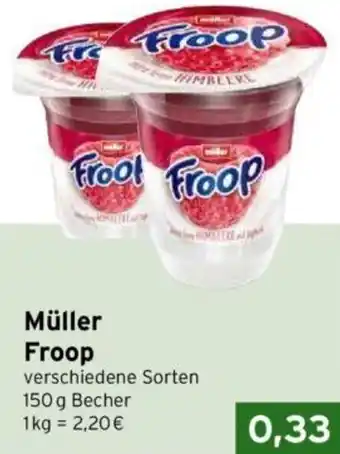 CAP Markt Müller Froop 150 g Becher Angebot