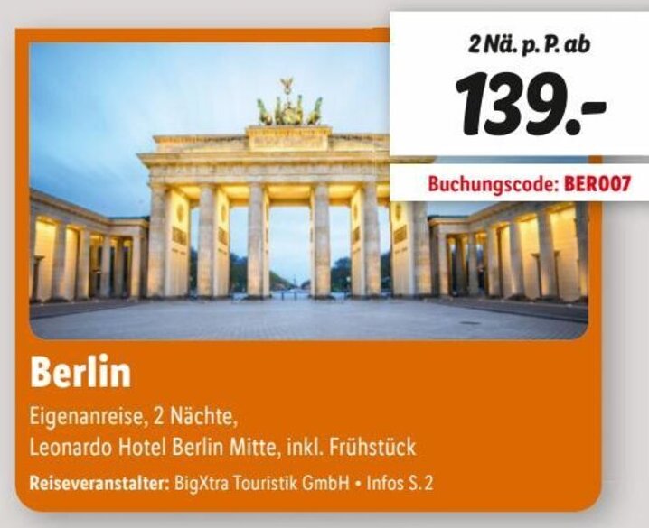 Berlin Angebot bei Lidl