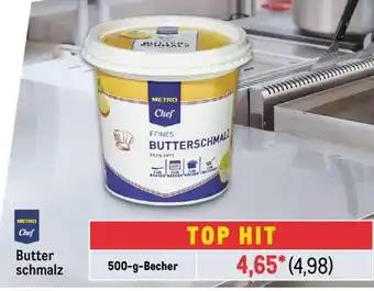 METRO METRO Chef Butter schmalz 500-g-Becher Angebot