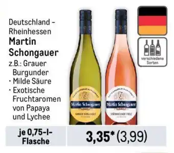 METRO Martin Schongauer 750ml Angebot