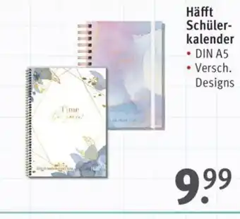 Rossmann Häfft Schüler-kalender Angebot