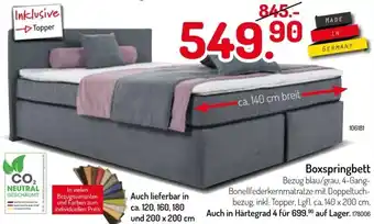 Wohnorama Boxspringbett Angebot