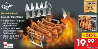 Netto Marken-Discount BBQ Rescher Multi-Grill-Rack Angebot