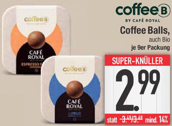 E-Center Coffee Balls 9er Packung Angebot