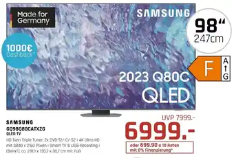 Hirsch und Ille SAMSUNG GQ98Q80CATXZG QLED TV Angebot