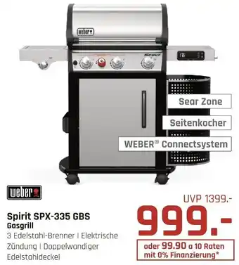 Hirsch und Ille weber Spirit SPX-335 GBS Gasgrill Angebot