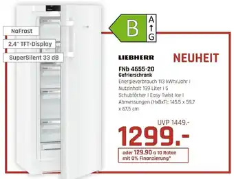 Hirsch und Ille LIEBHERR FNb 4655-20 Gefrierschrank Angebot