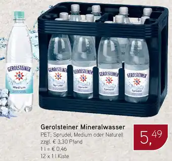 Dornseifer Gerolsteiner Mineralwasser 12x1 L Kiste Angebot