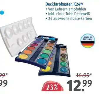 Rossmann Pelikan Deckfarbkasten K24Ⓡ Angebot