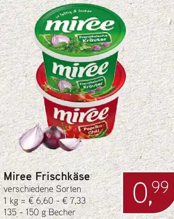 Dornseifer Miree Frischkäse 135-150 g Becher Angebot