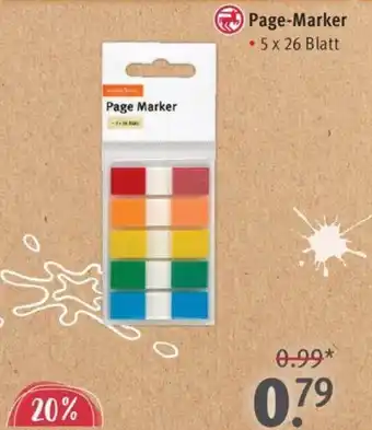 Rossmann SCHREIB WELT Page-Marker • 5 x 26 Blatt Angebot