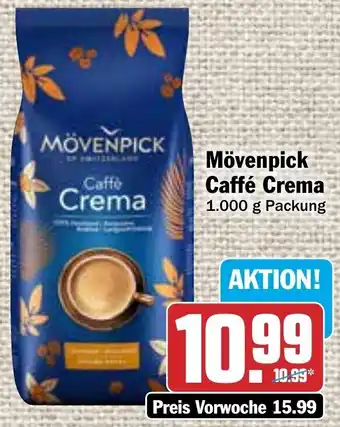 AEZ Mövenpick Caffé Crema 1.000 g Packung Angebot