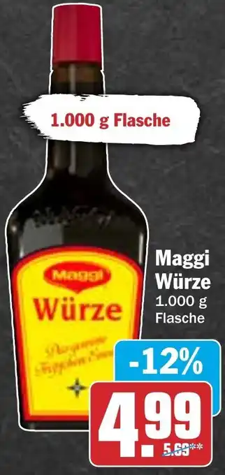 AEZ Maggi Würze 1.000 g Flasche Angebot