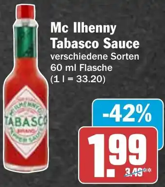 AEZ Mc Ilhenny Tabasco Sauce 60 ml Flasche Angebot