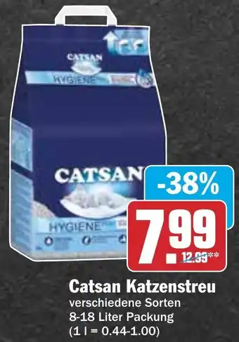 AEZ Catsan Katzenstreu 8-18 Liter Packung Angebot