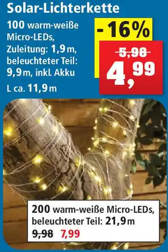 Thomas Philipps Solar-Lichterkette Angebot