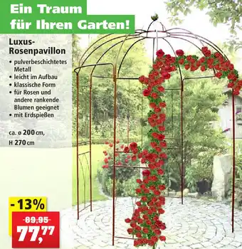 Thomas Philipps Luxus Rosenpavillon Angebot