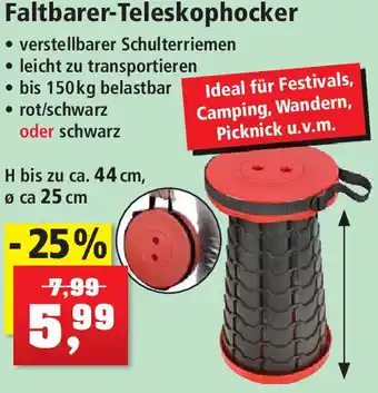 Thomas Philipps Faltbarer-Teleskophocker Angebot