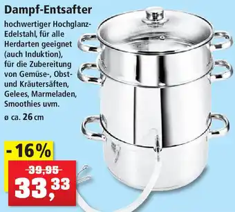 Thomas Philipps Dampf-Entsafter Angebot