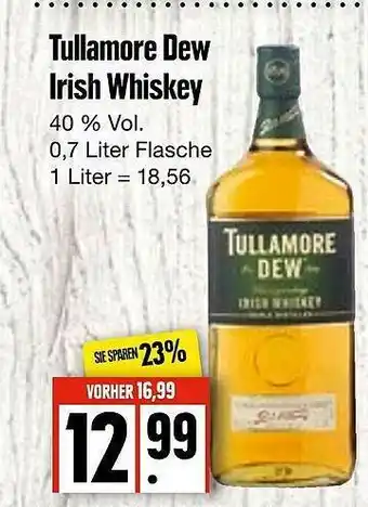 Edeka Frischemarkt Tullamore Dew Irish Whiskey Angebot