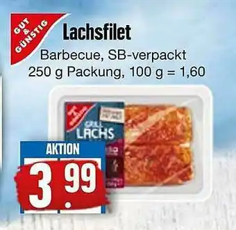 Edeka Frischemarkt Gut & Günstig Lachsfilet Angebot