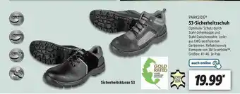 Lidl Parkside S3-sicherheitsschuh Angebot