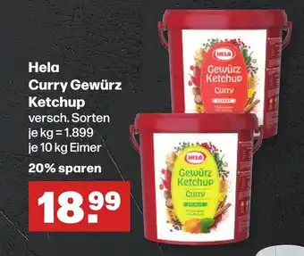 Handelshof Hela Curry Gewürz Ketchup 10kg Angebot