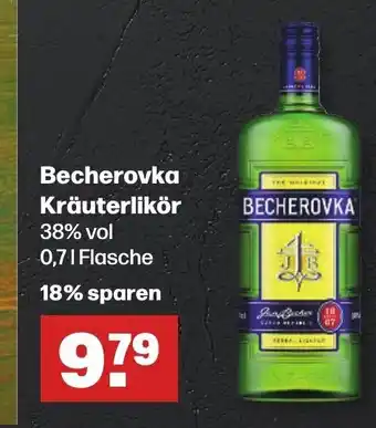 Handelshof Becherovka Kräuterlikör 38% vol 700ml Angebot