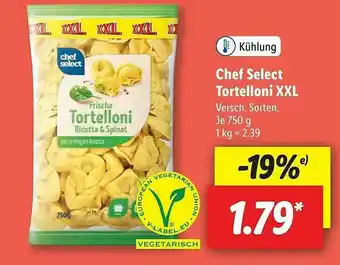 Lidl Chef Select Tortelloni XXL Angebot