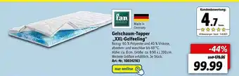 Lidl Fan Gelschaum-topper „XXL-gelfeeling” Angebot